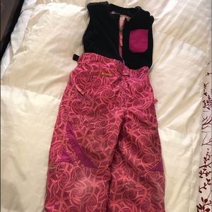 Spyder girls ski snow pants